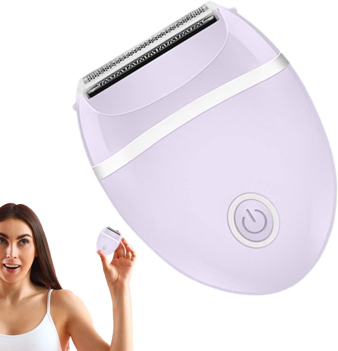 Elektrisch Scheerapparaat - Ontharingsapparaat Epilator - Huidverzorging - 3 Precisie Snijders - 88 x 62 x 26 cm - Roze