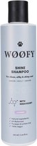WOOFY Shine Shampoo - 250ml - Lavendel - Hondenshampoo - Doodle Shampoo - Hydratatie - Vachtverzorging - Voor alle vachttypes - 100% Vegan - Natuurlijke Ingrediënten - Hond - Doodle
