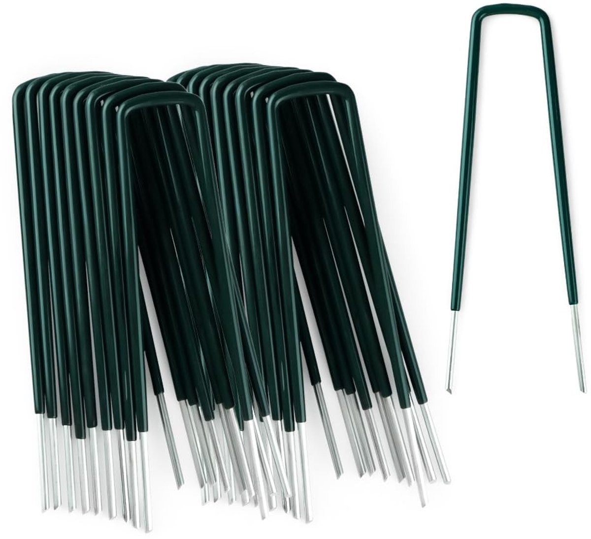 Omgoods - Heavy Duty PVC Gecoate Tent Pegs
