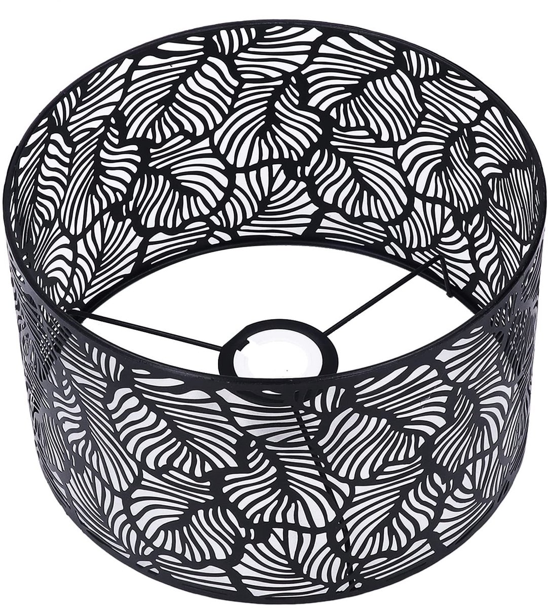 Omgoods - 25cm Lampenkap met Uitgehold Design voor E14 Fitting