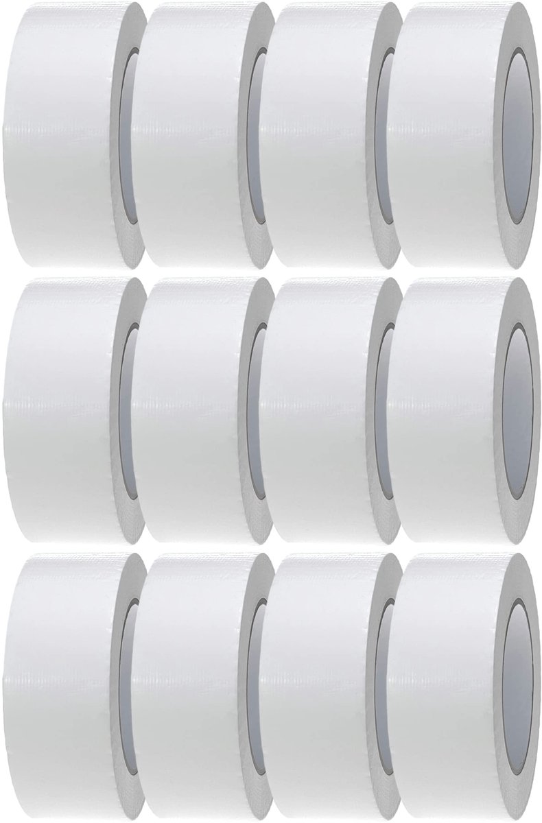Omgoods - Duct Tape Set van 12 Rollen, Waterbestendig en Sterk