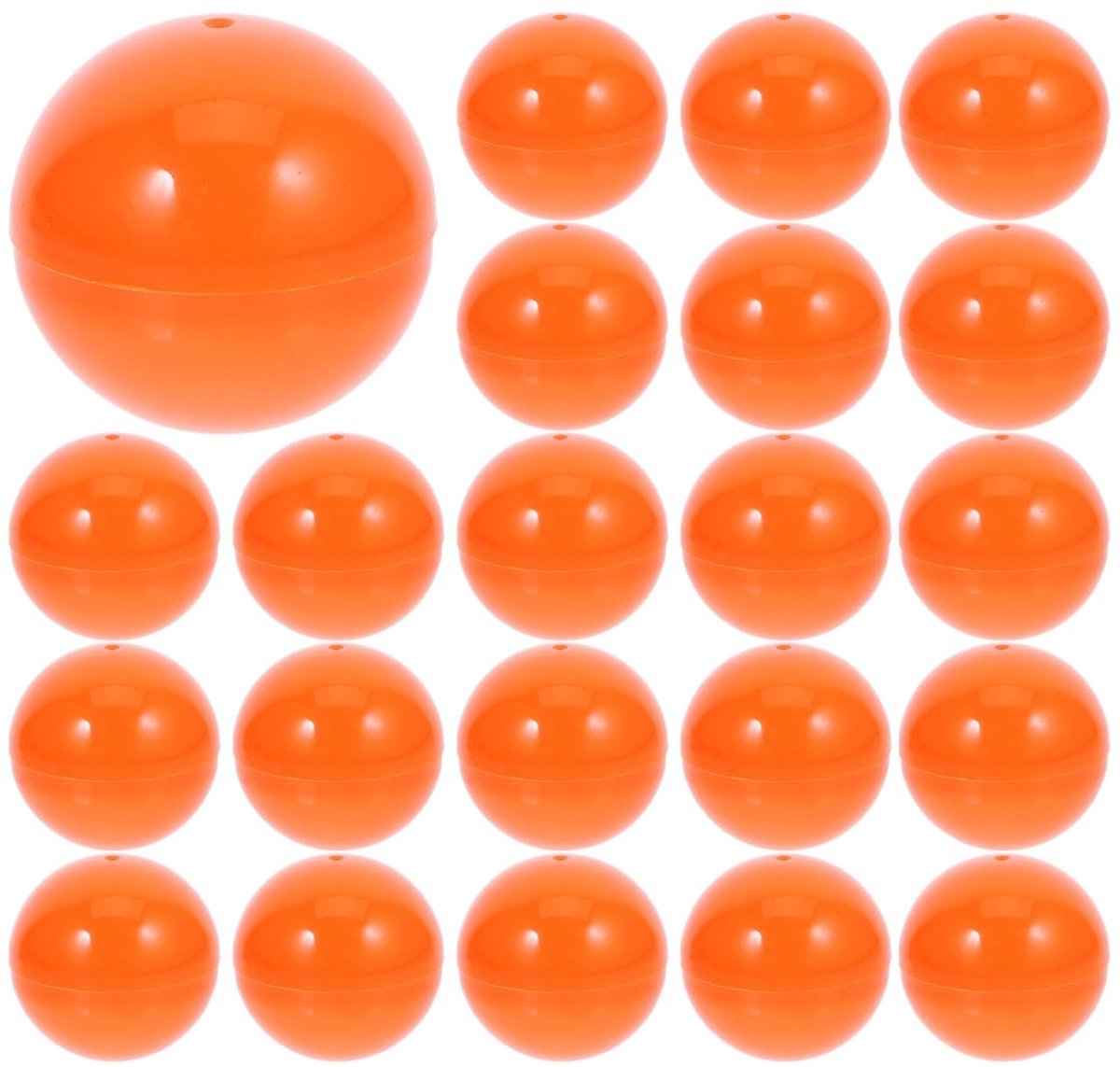 Omgoods - Set van 50 Plastic Ballen voor Vervolgspelletjes en Activiteiten