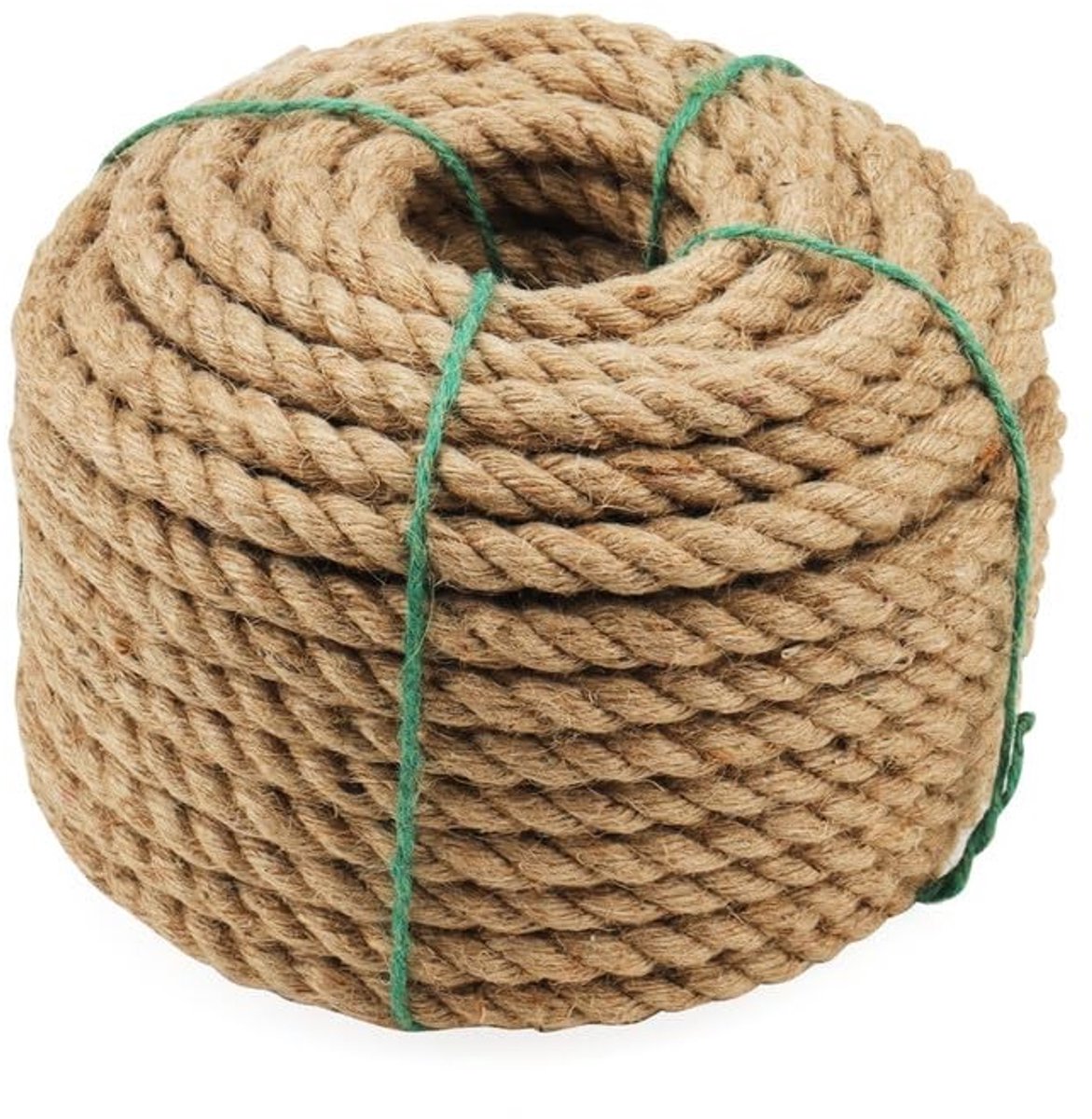 Omgoods - 30m Jute Touw - Gevlochten Hemp Touw voor Creatief Gebruik
