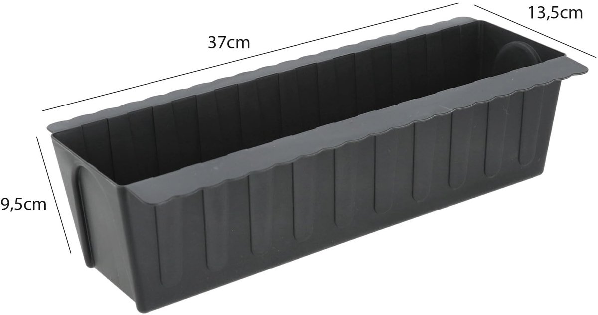 Omgoods - Set van 6 Palletbloembakken voor Euro Pallet