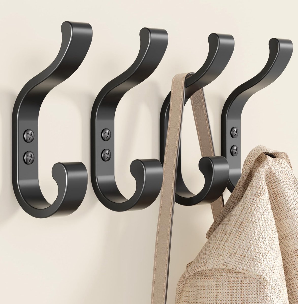 Omgoods - Robuuste Wandhaken voor Kleding en Handdoeken