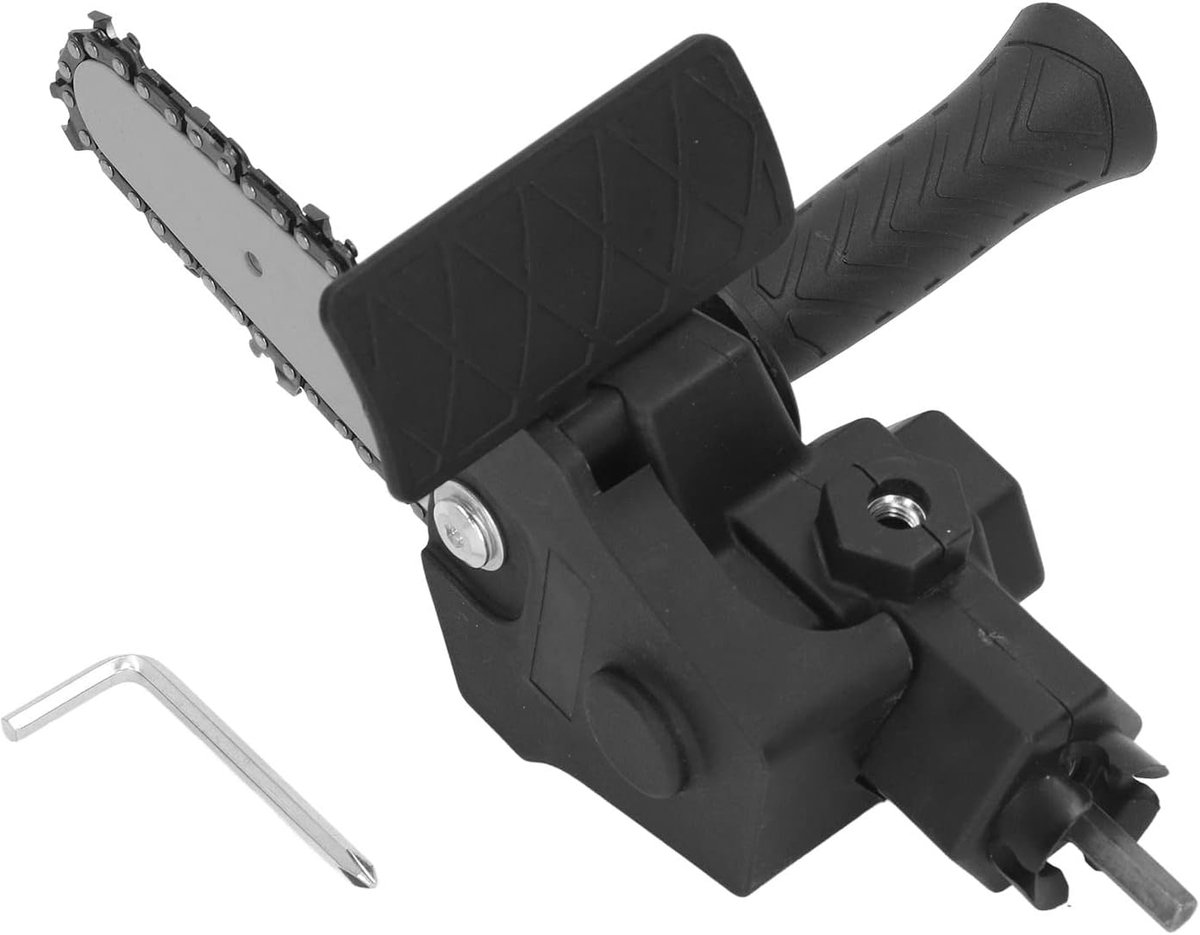 SnelShoppen - Saw Conversion Head Adapter - Roestvrij Staal Elektrische Boor naar Zaag Adapter - Eenvoudige Montage Zaag Aanpassing Gereedschap voor H