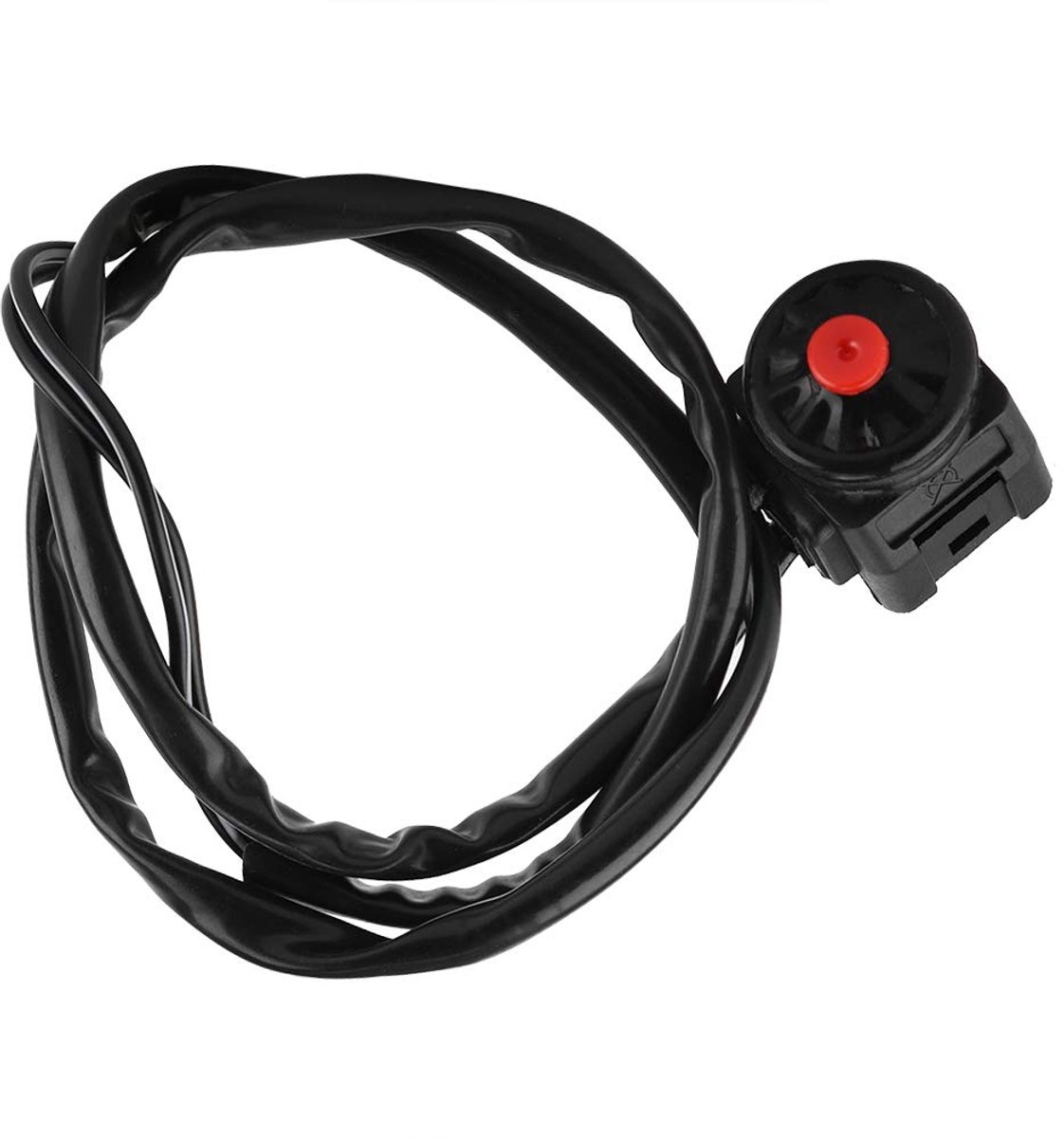 Motorfiets killschakelaar, claxon, stuur, schakelaar, killschakelaar, claxon, voor motorfiets, ATV, dirtbike