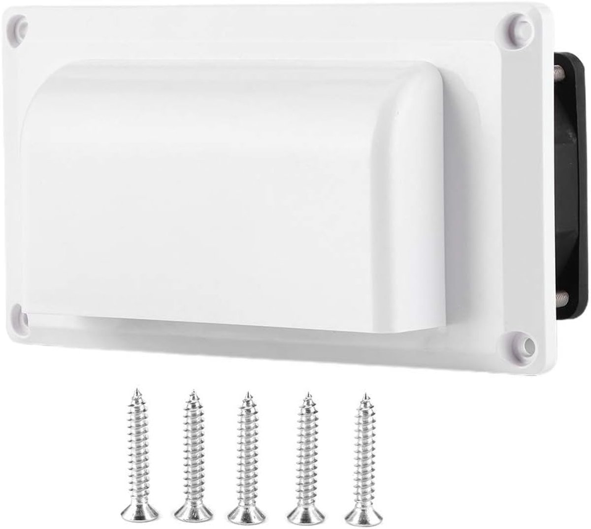 Ventilator aan de zijkant van de RV, Ventilator aan de binnenkant van de ventilatie aan de zijkant van de RV Ventilator aan de zijkant van de camper 12V 25W voor RV Caravan Camper Aanhangwagen Boot Ma