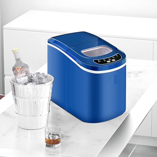IJsblokjesmachine met 12 kg capaciteit in 24 uur, 2 ijsblokjesmaten en 2,2 liter waterreservoir van Klarstein — afbeelding 3