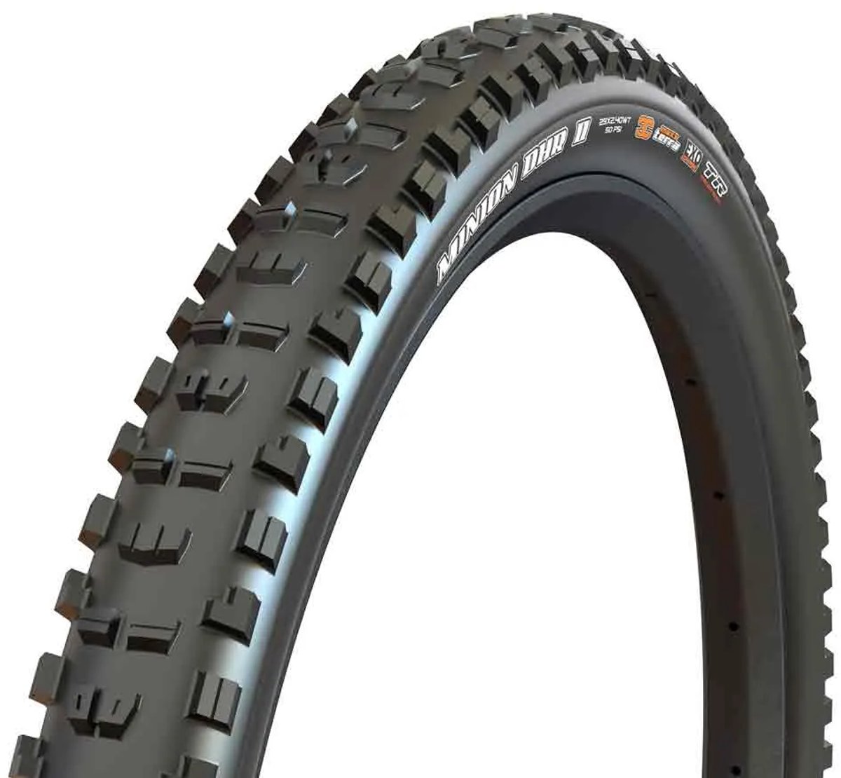 Maxxis Minion Dhr Ii 120 Tpi Tubeless 29´´ X 2.40 Mtb-band Zilver 29´´ x 2.40