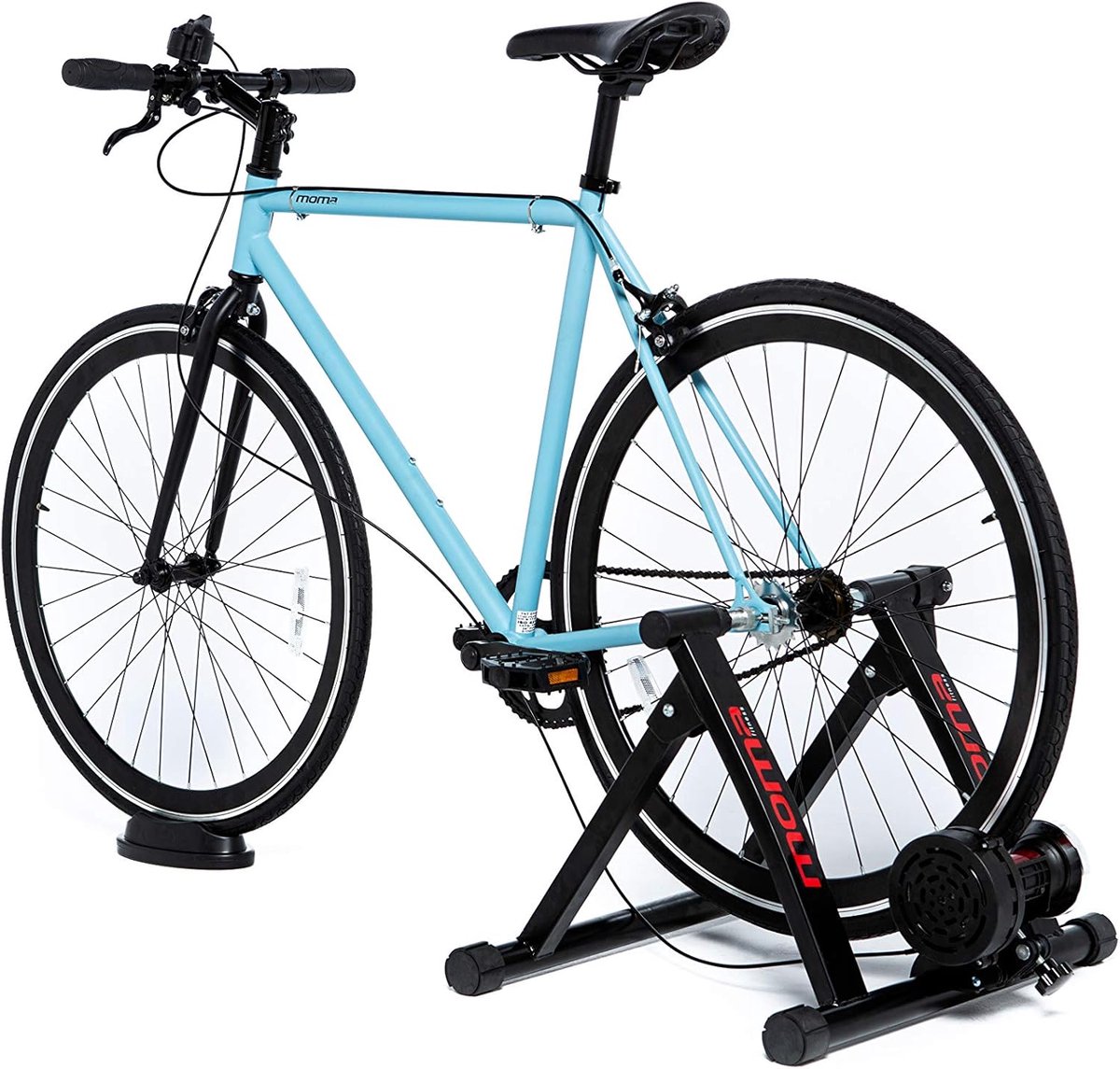 Fietstrainer - Indoor Trainer - Thuis trainen - Opvouwbaar ontwerp - 26 tot 29 inch - Zwart