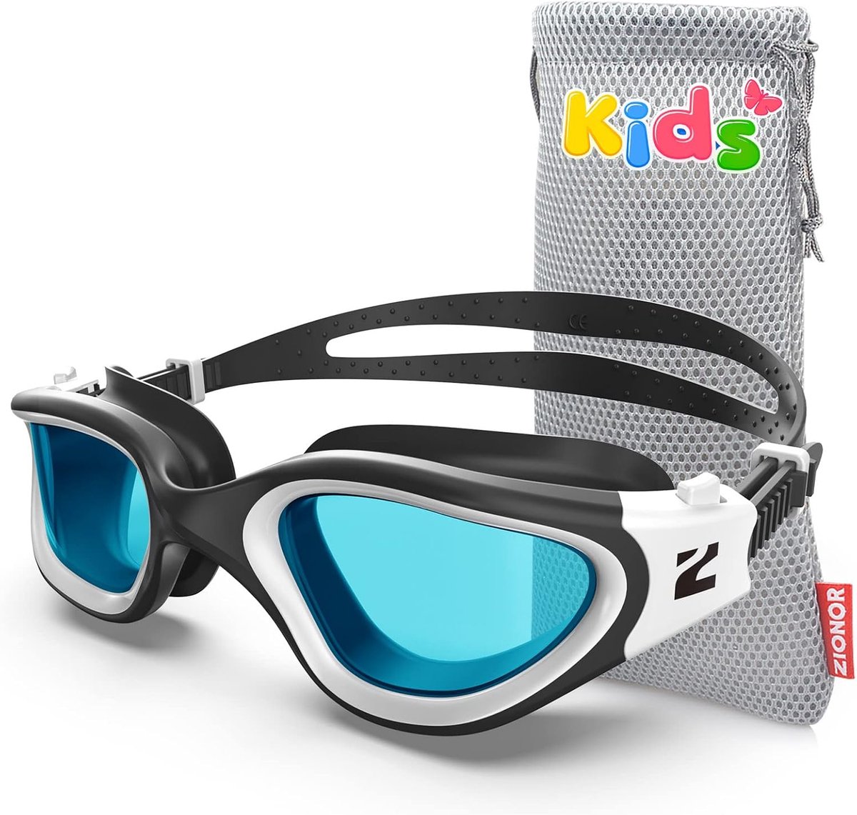 Thijox - Zwembril voor Kinderen G1MINI, Gepolariseerd en Anti-condens, Uv-bescherming, Comfortabel en Duurzaam voor Meisjes en Jongens (3-14 jaar)