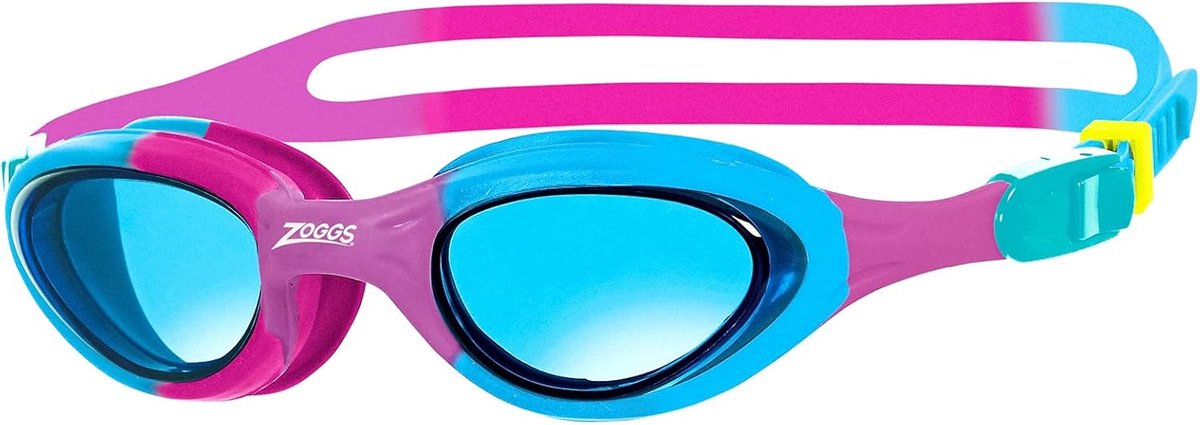 Thijox - Super Seal Junior Uniseks Zwembril - Ideaal voor Buitenzwemmen, Open Water, UV-bescherming, Comfortabele Pasvorm, Waterdicht, Transparante Le