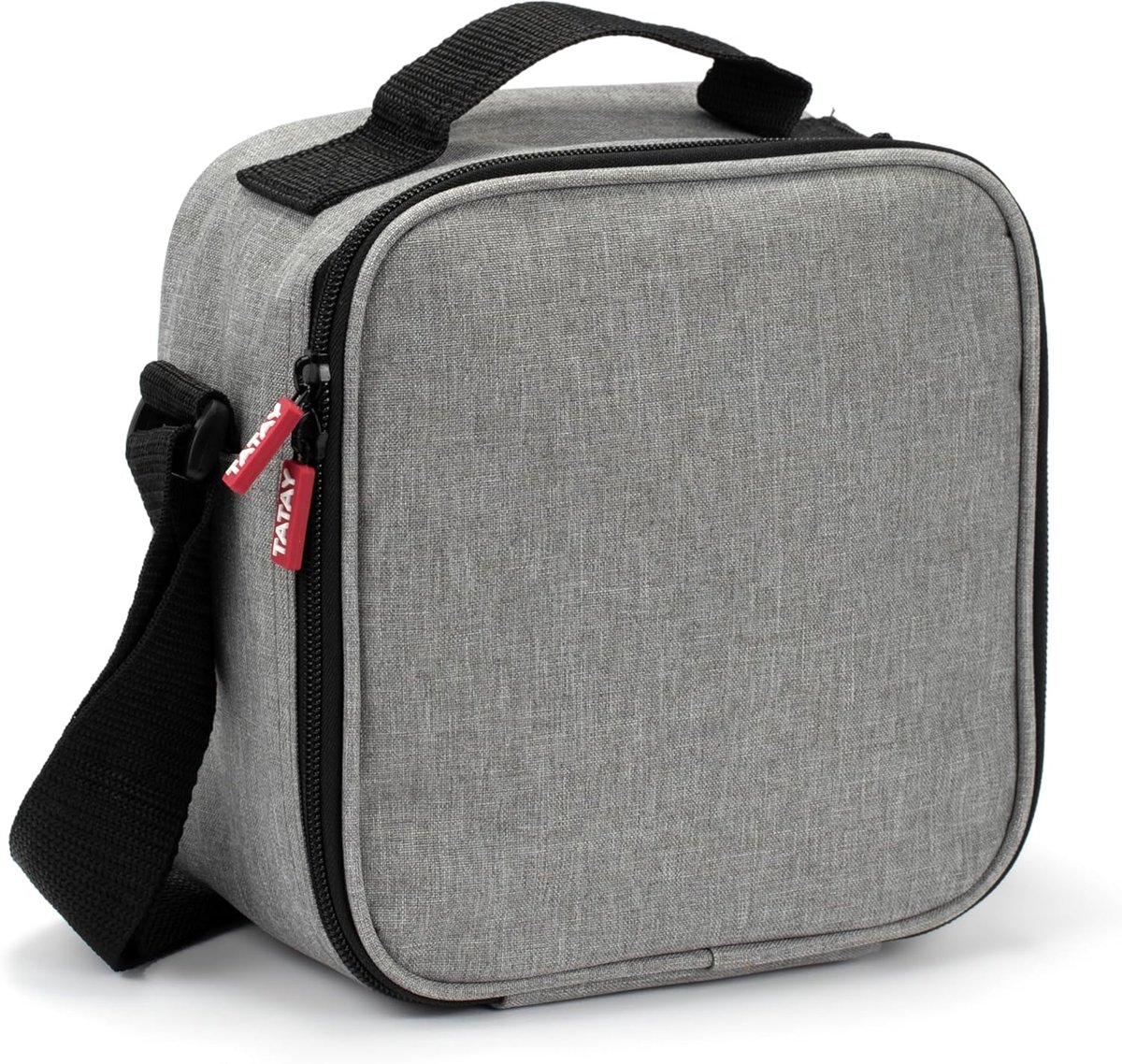 Thijox - Koeltas Klein 3L Urban Food Casual | Waterdichte Lunchbag met 4 BPA-vrije Bakjes (2x0,5L + 2x0,2L) | Driedubbele Isolatie, Halfstijve Vorm, D
