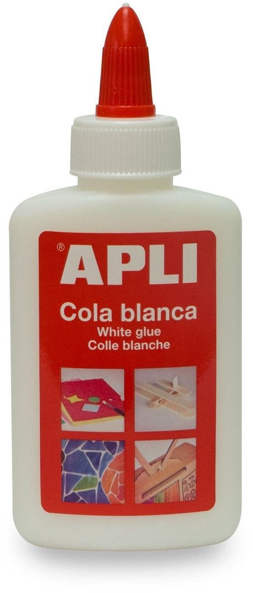 Thijox - Witte Lijm 100 g - Oplosmiddelvrij, Niet Giftig, Perfect voor Knutselen, School, Hobby, Creatief Gebruik, Met Precisie Applicator