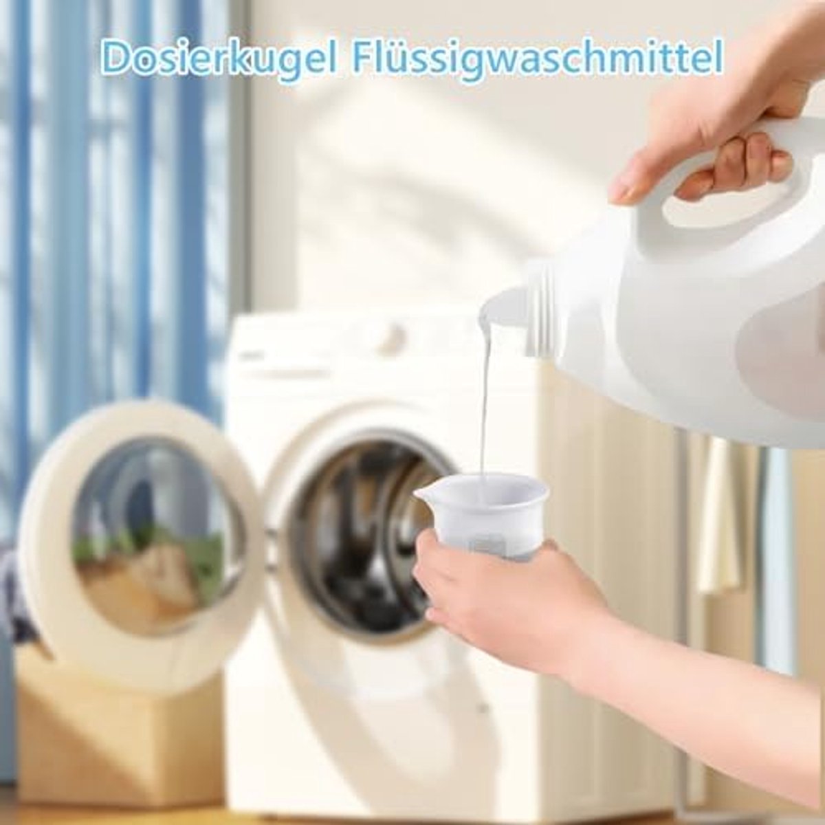 Thijox - 2 Siliconen Maatbekers 100ml + 150ml - Herbruikbare Doseerbeker - Antiaanbak Mengbeker met Schaal voor Huishouden, Keuken, DIY en Laboratoriu