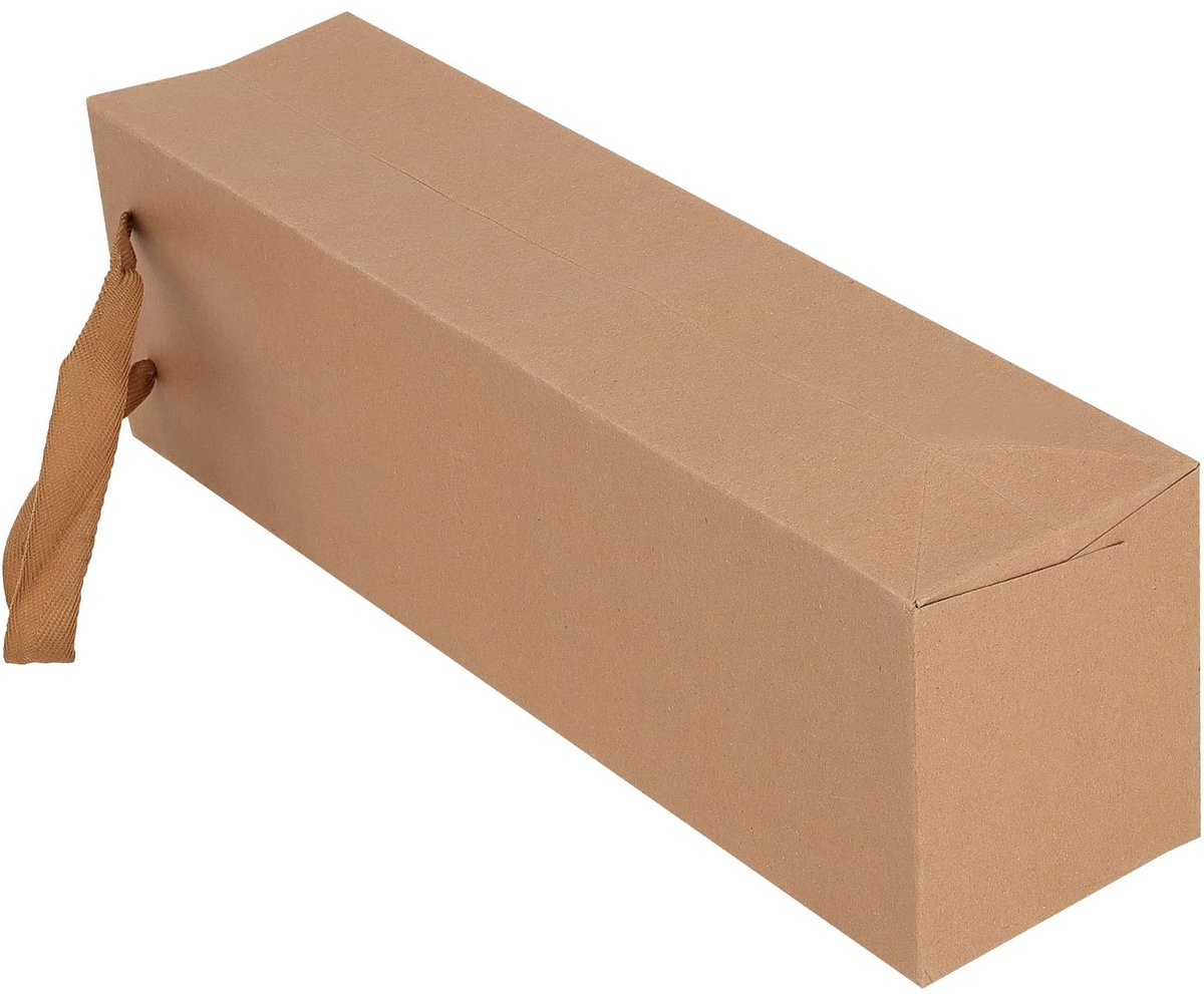 Dailygoods- Wijnzakken 40 Stuks - Kraftpapier - Wijnfles Geschenkzakken - Handgrepen - Stevig en Duurzaam - 11 x 9 x 35 cm - Geschenktas