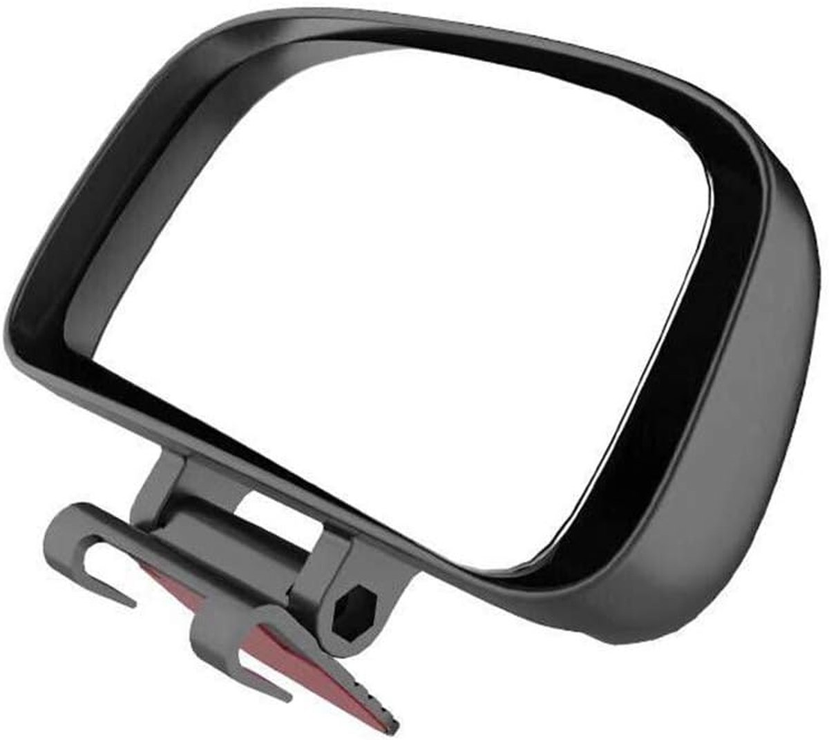 Dailygoods- Dodehoekspiegel Auto Verstelbaar - Convexe Achteruitkijkspiegel - Waterdichte Lensspiegel - Groothoek Spiegels - 12 x 6 cm - ABS Materiaal - Hoekspiegel