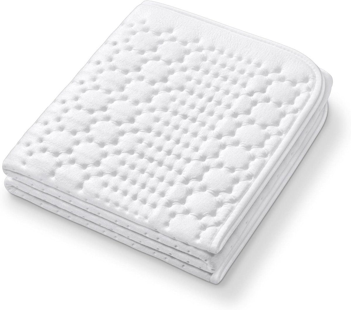 SnelShoppen - Elektrische onderdeken 130x75 cm - Behaaglijke warmte met 3 temperatuurstanden, machinewasbaar, ideaal voor bed, slaapkamer, koude nacht