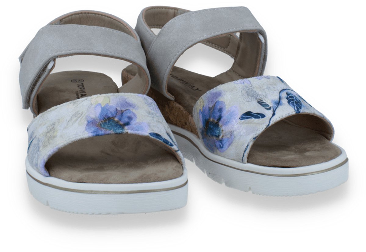 Mode-mania Dames Sandaal Multi | Multicolour | Maat: 40