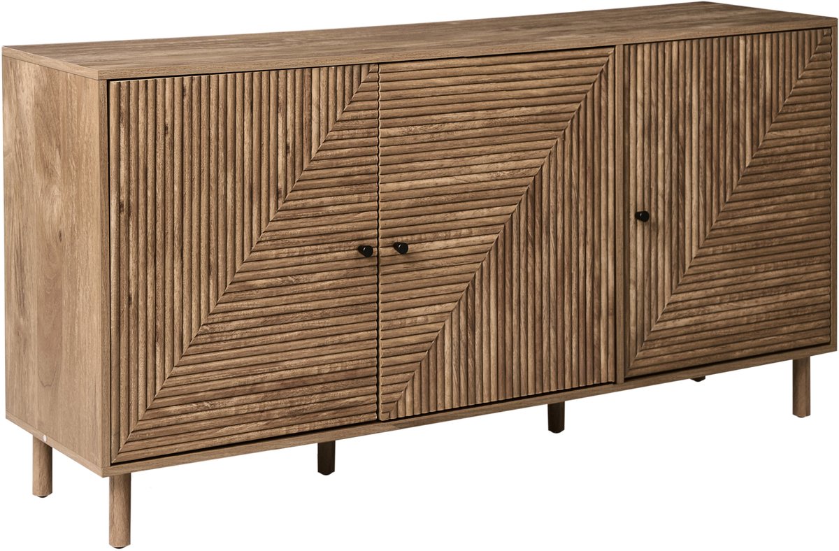 RONGE - Dressoir - Lichtbruin- MDF