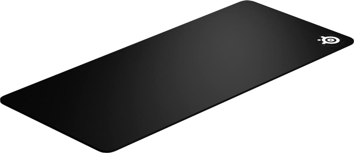Thijox - XXL Gaming Muismat - Stof - Rubberen Onderkant - 900x400mm - Zwart - Perfect voor Gaming, PC, Laptop, E-sports