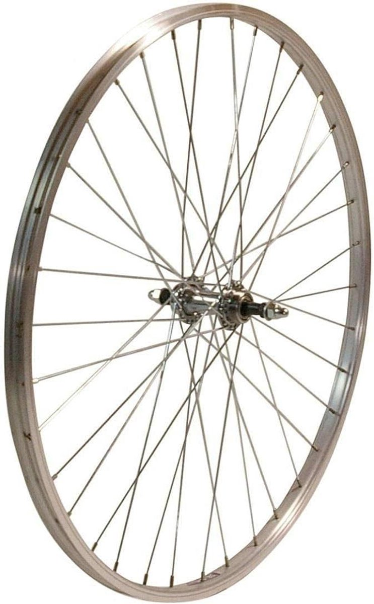 Achterwiel Wielkast - Fietswiel Velg - Fiets Reparatie - 36 Spaken - 24 Inch - Zilver