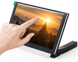Touchscreen Monitor - Mini Display - Projecten Sturen - Plug en Play - 5 inch - Zwart