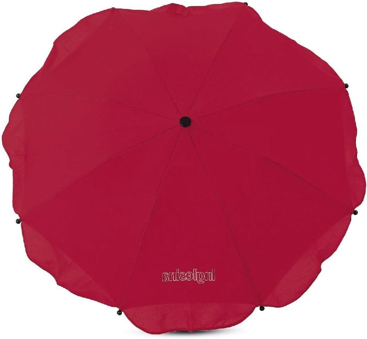 Kinderwagen Parasol - Zonnekap Kinderwagen - Baby Beschermen - Flexibel Verstelbaar - 70 cm Diameter - Rood