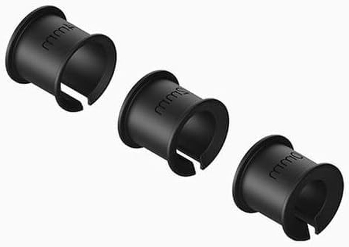 Reserve Spacer Set - Stuurbevestiging Onderdelen - Motorfiets Navigatie - Meerdere Maten Inbegrepen - Medium - Zwart