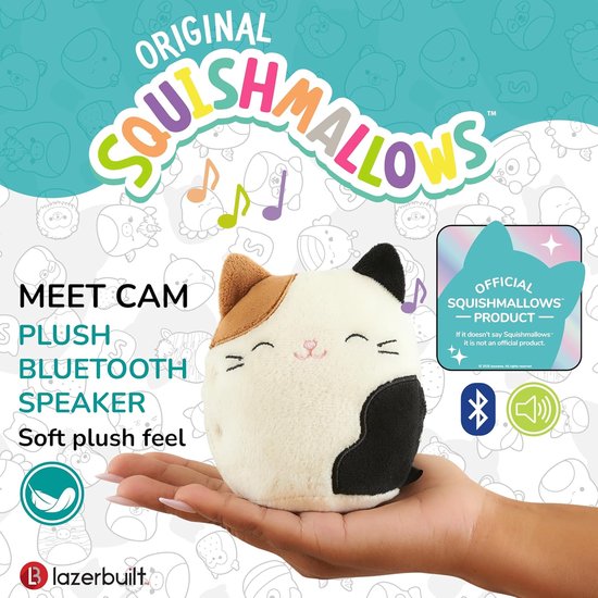 Pluche Draagbare Bluetooth Speaker - Met Kat Thema en Kristalhelder Geluid — afbeelding 5