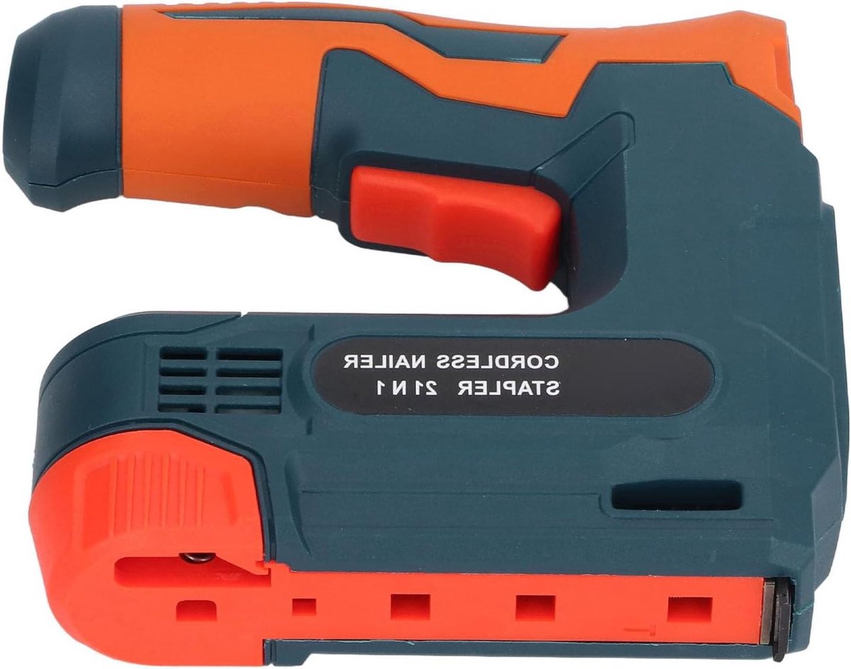 Elektrische Tackers - Nietmachine Spijkerpistool - Meubel Reparatie - 2-in-1 Cordless - 2000 Spijkers - Zwart