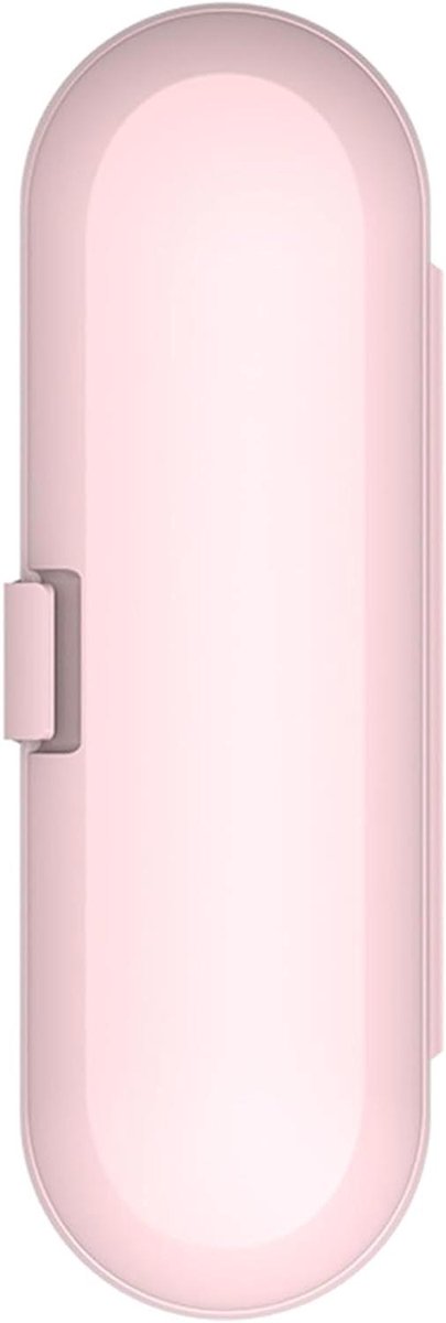 Tandenborstel Hoes - Reis Container - Hygiënisch Opbergen - Beschermt Elektrisch - 21.5 cm - Wit Blauw Zwart
