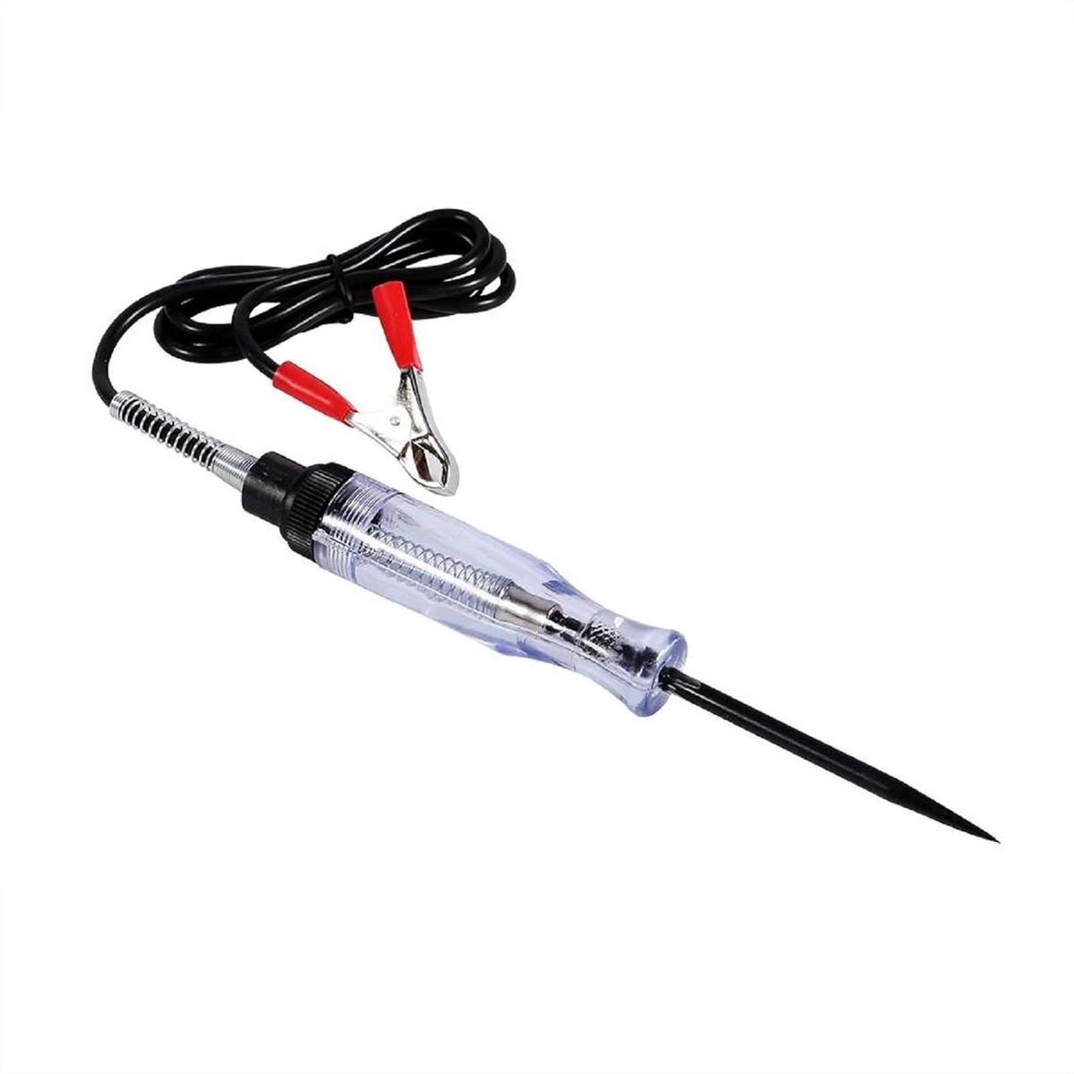 Auto Spanningstester - Testpen Voltmeter - Laagspanning Testen - 6-24V Bereik - Lange Testpen - Transparant
