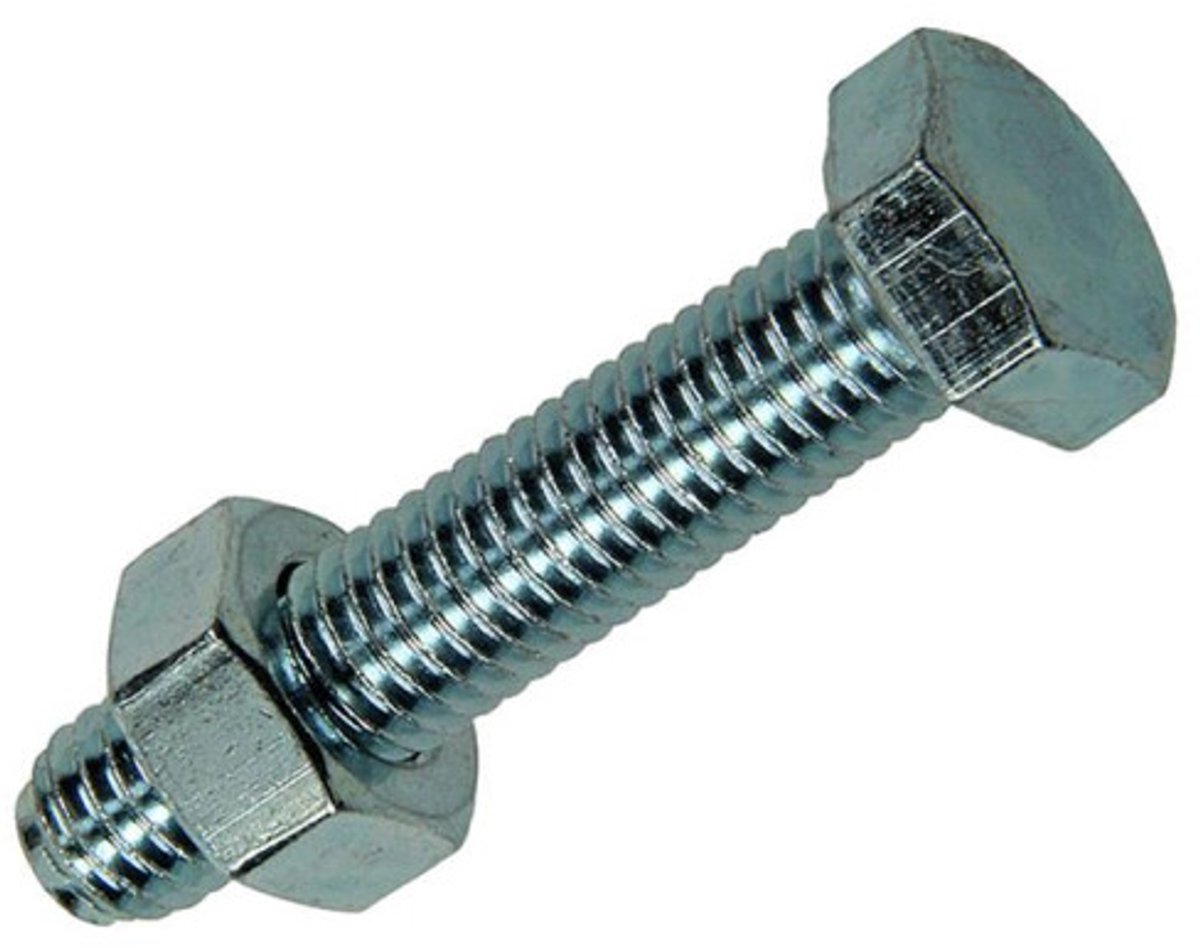 Mack TAPBOUT + MOER VERZINKT 22ST M8 X 40MM