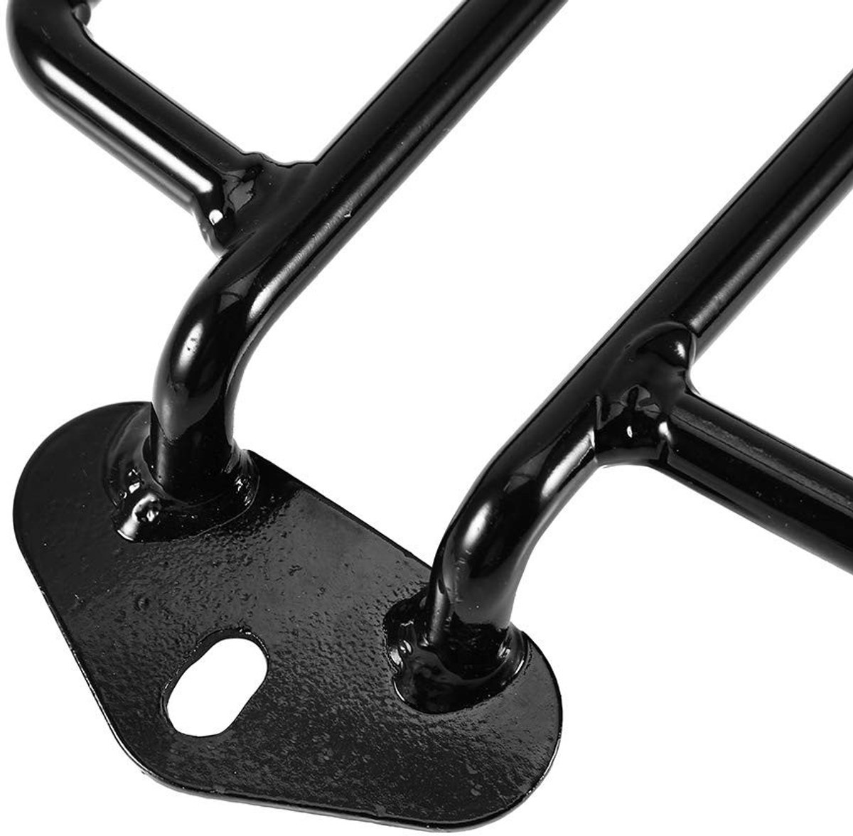 Dailygoods- Bagagedrager Hoogwaardig - Motorfiets - Universeel - Eenvoudig te installeren - Zwart - Ontworpen voor XL883/1200 X48 2004-2016 - Motorfietsdrager