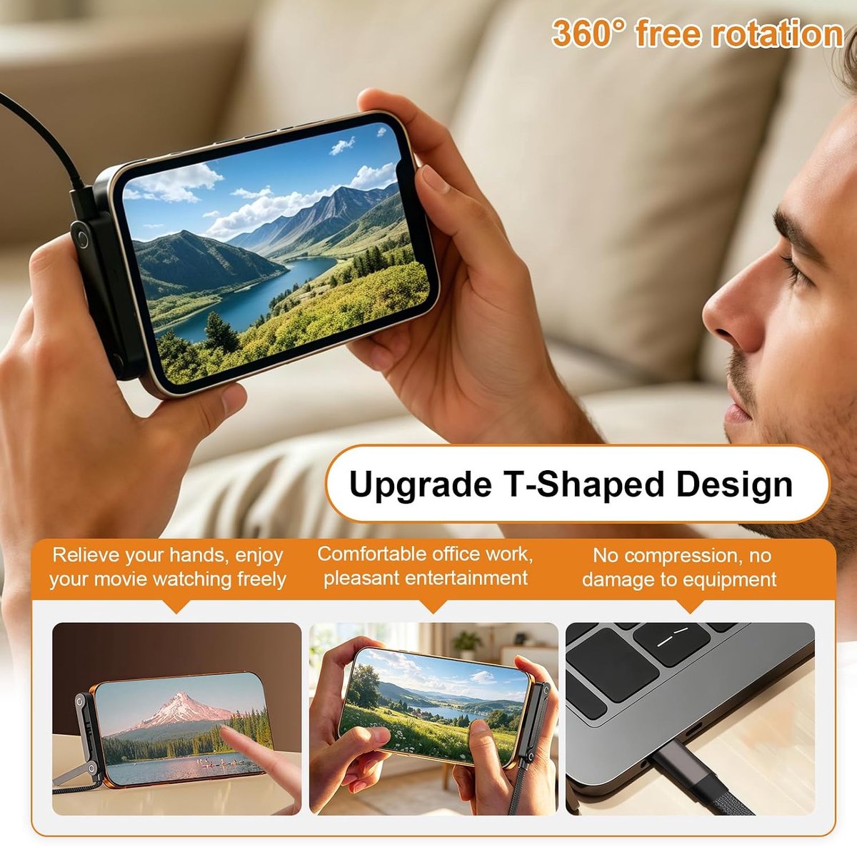 2 x 2-in-1 240 W USB C naar kabel - ShopVlot