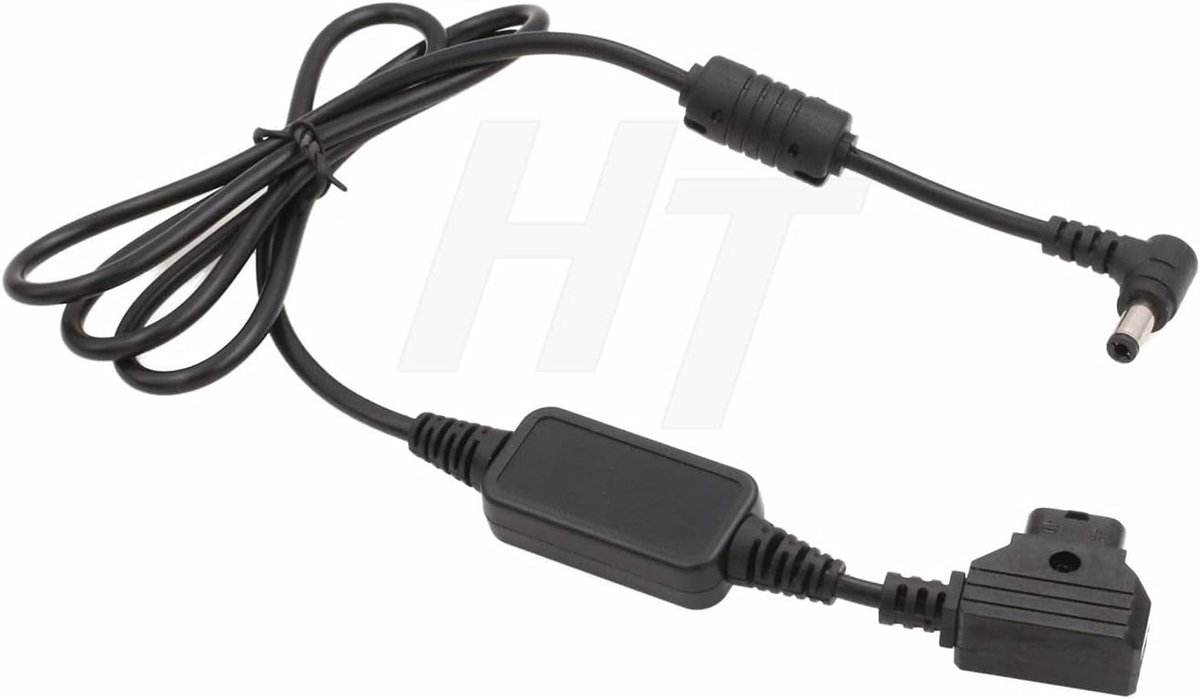 HangTon D-Tap DC Barrel 2.1mm 12V Regulator Power Cable for Atomos Flame Series Inferno 1m - ShopVlot
