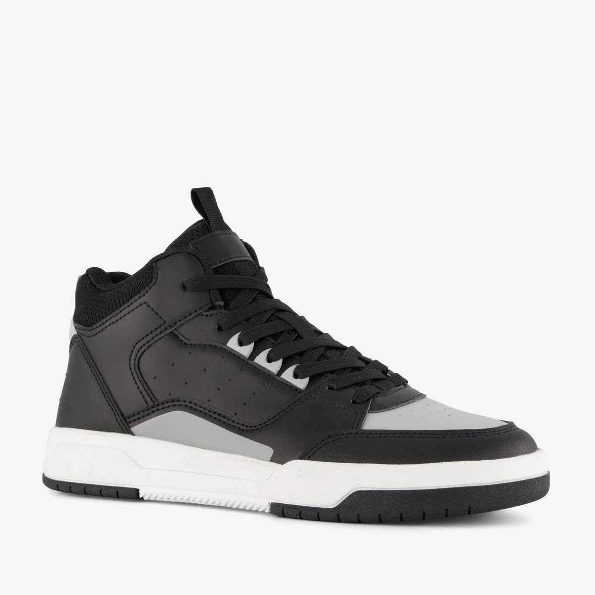 Blue Box hoge heren sneakers zwart - Maat 40