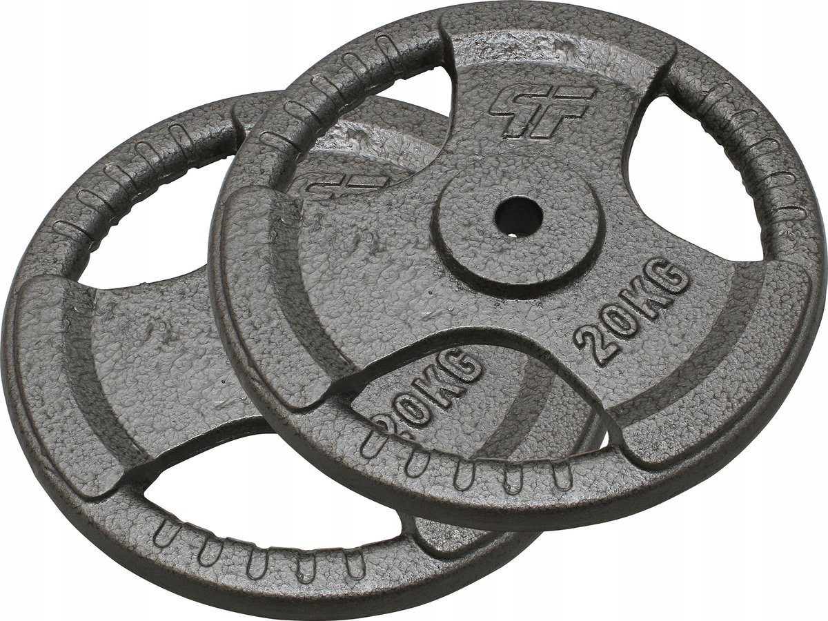 Platinum Fitness 40kg Gietijzeren Halterschijven 29mm