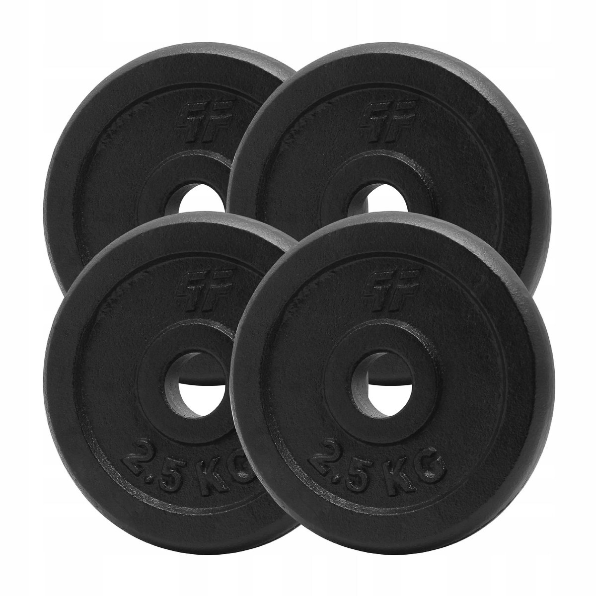 Platinum Fitness 10kg Gietijzeren Halterplaten 29mm Set