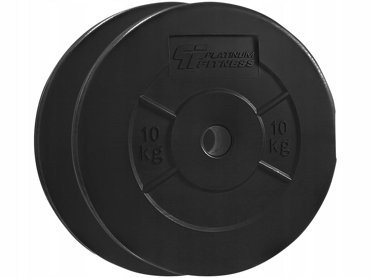 Platinum Fitness Halsterset 20kg - Bitumineus, 29mm