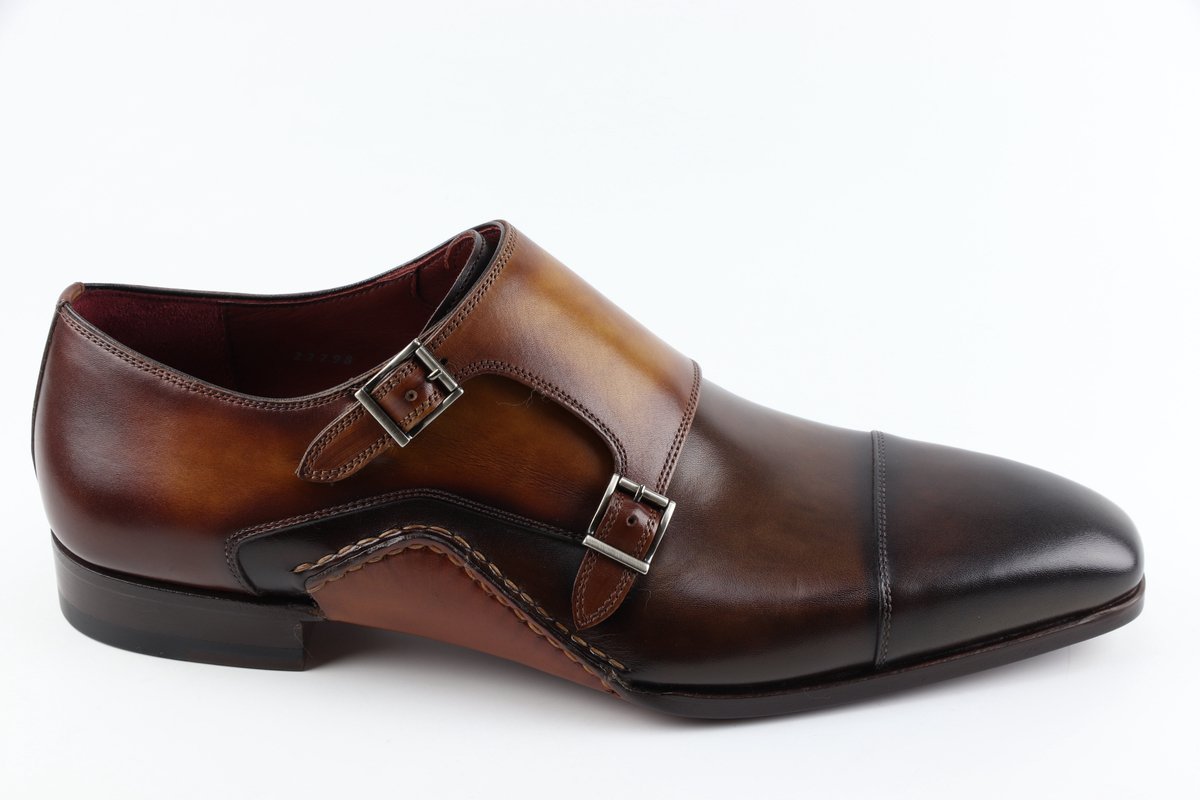 Magnanni - 22798 - Gespschoenen - donker bruin - 39