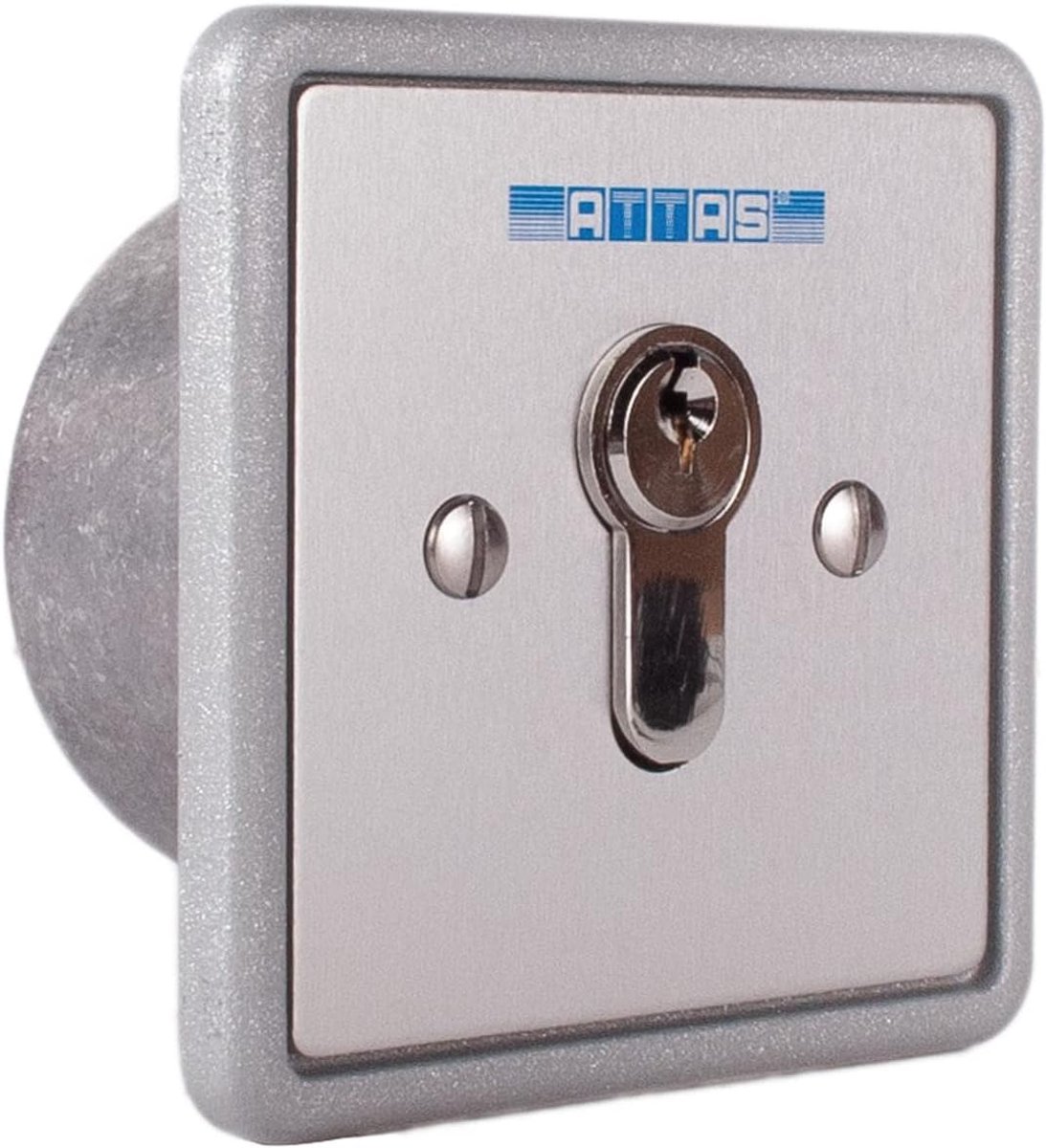 Key switch with one-sided touch flush-mounted, different- and equally closing (differently) with 3 keys - ShopVlot