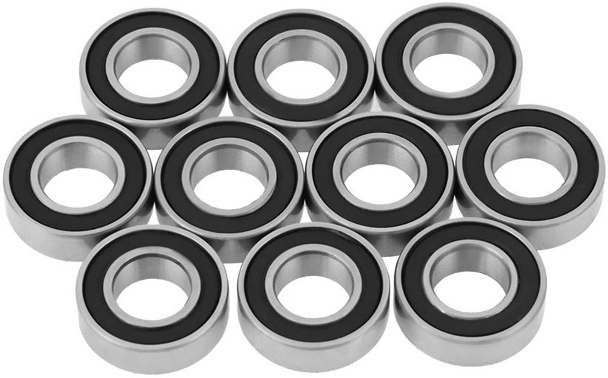 Diepgroefkogellagers 688-2RS - Miniatuur 8x16x5mm - Hoogwaardige staal - Hoge temperatuurweerstand - ShopVlot