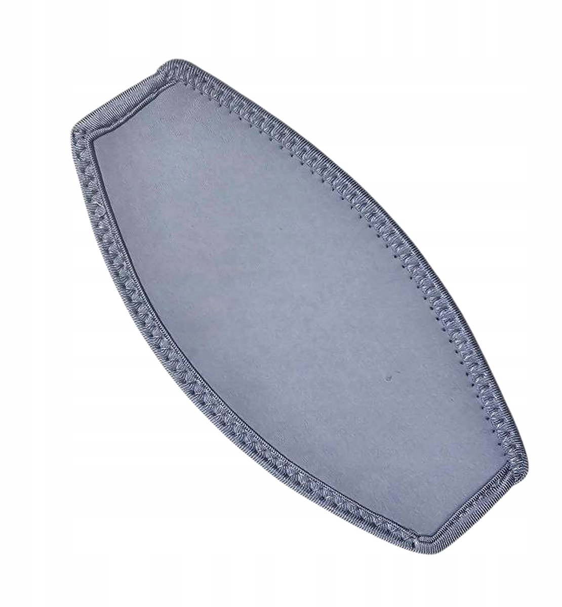 Neopreen Maskerband - Antislip, Klittenbandsluiting, Grijs