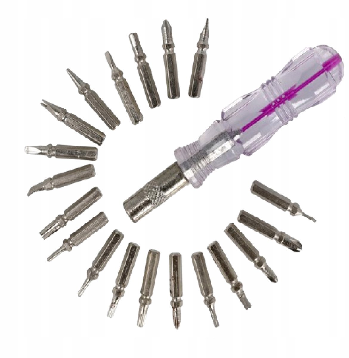 Precisie Schroevendraaierset 20 Delen - Torx, Plat, Kruis, Y, U