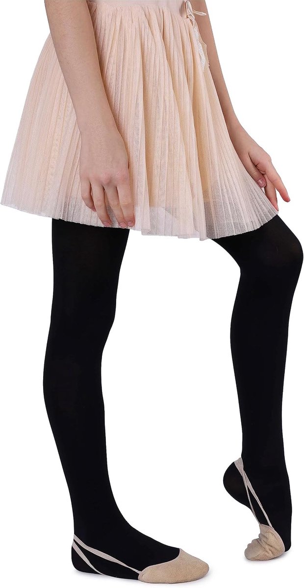 Kindermaillot 60 denier - microvezel - zacht en warm - perfect voor school en ballet - ShopVlot