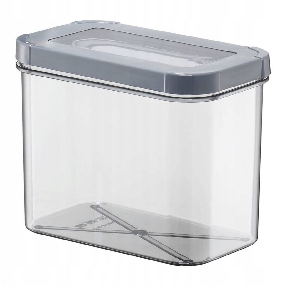 Ambition Optimo Keukendoos 1,2L Grijs Transparant