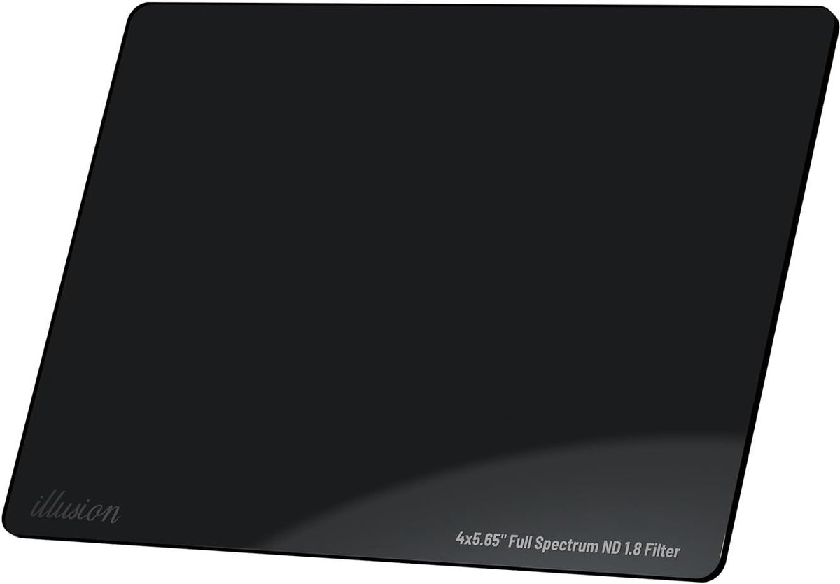 TILTA Illusion 10.2 x 14.5cm Full Spectrum Neutral Density ND 1.8 Filter, Compatible with Any Matte Box with 4×5.65 - ShopVlot